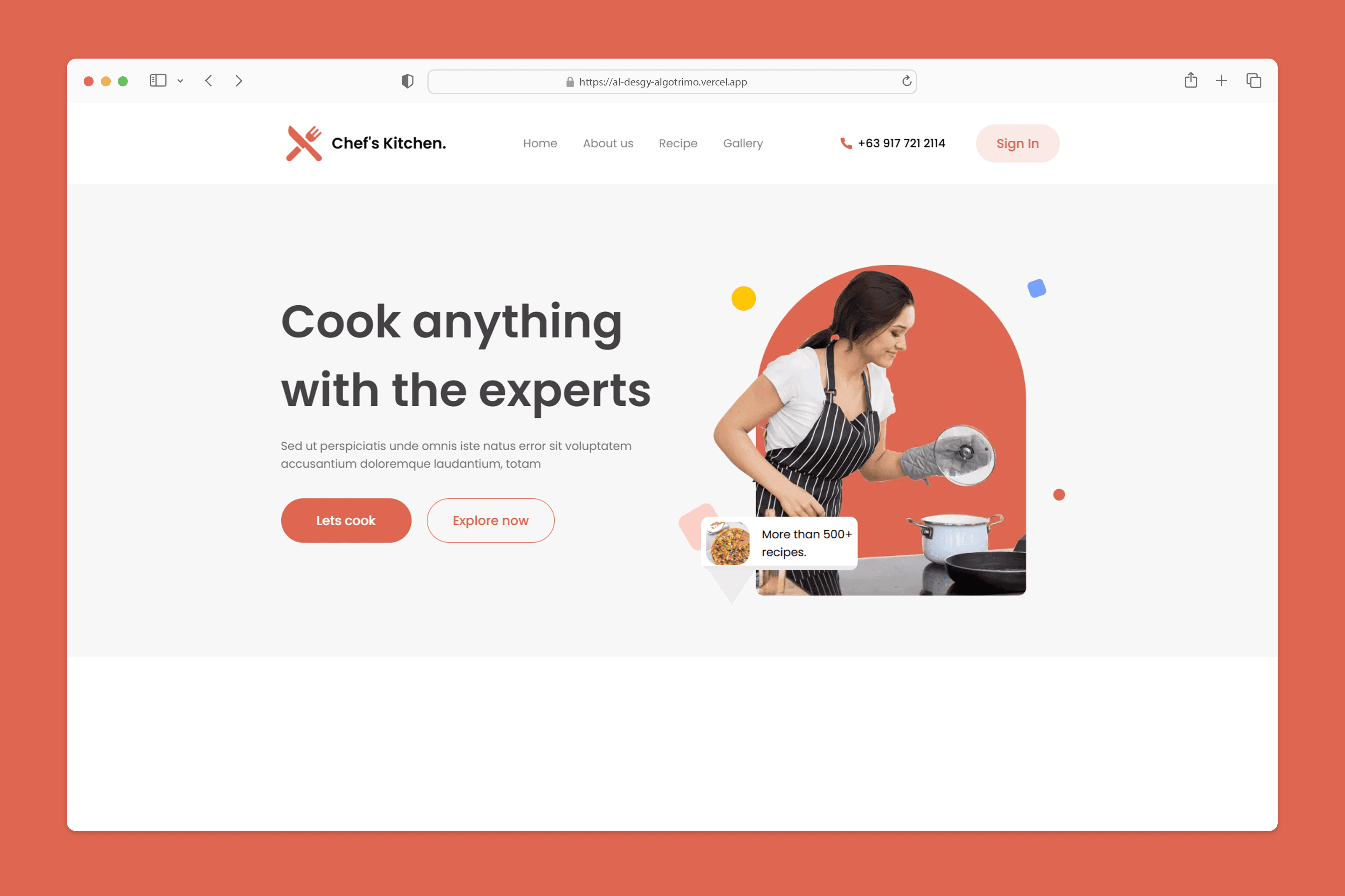 Chef's Kitchen