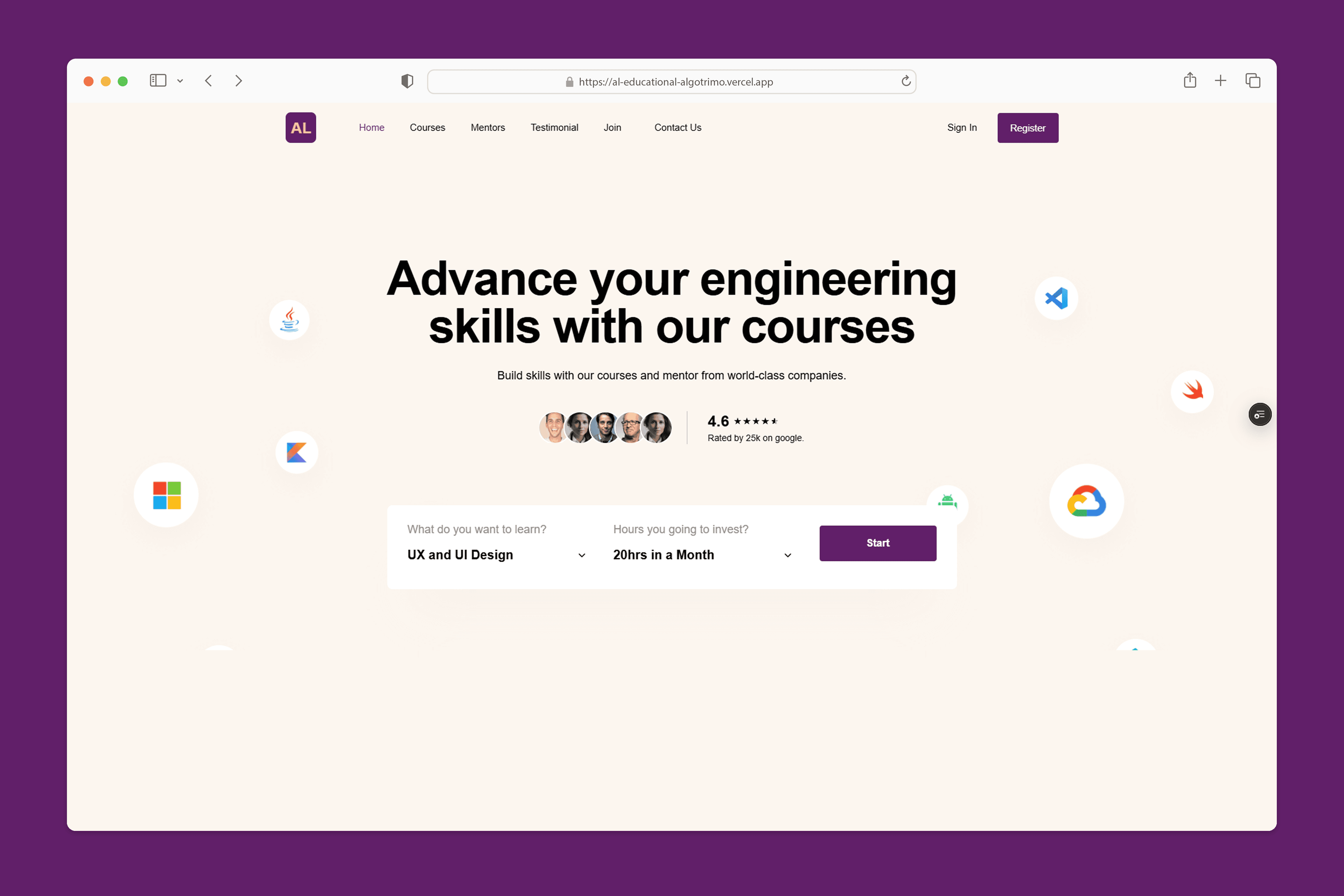 Courses Platform