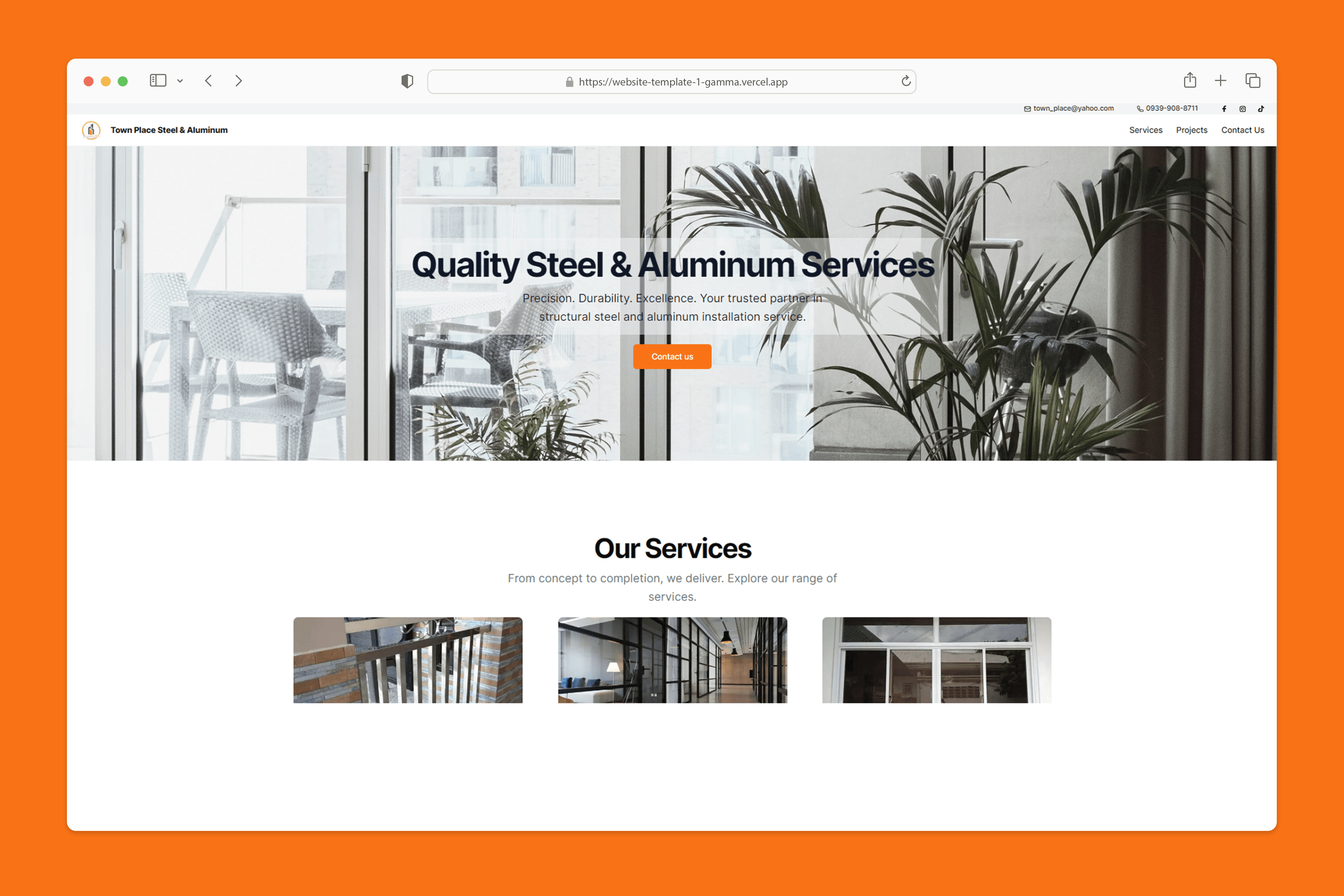Townplace Steel and Aluminum